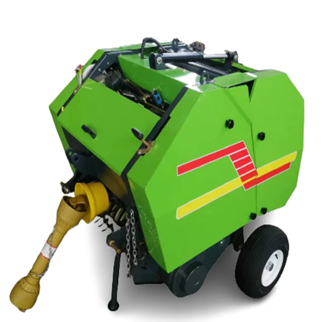 Multipurpose Hay and Straw Baling Machine tractor Mini Hay Baler Machine Grass round baler