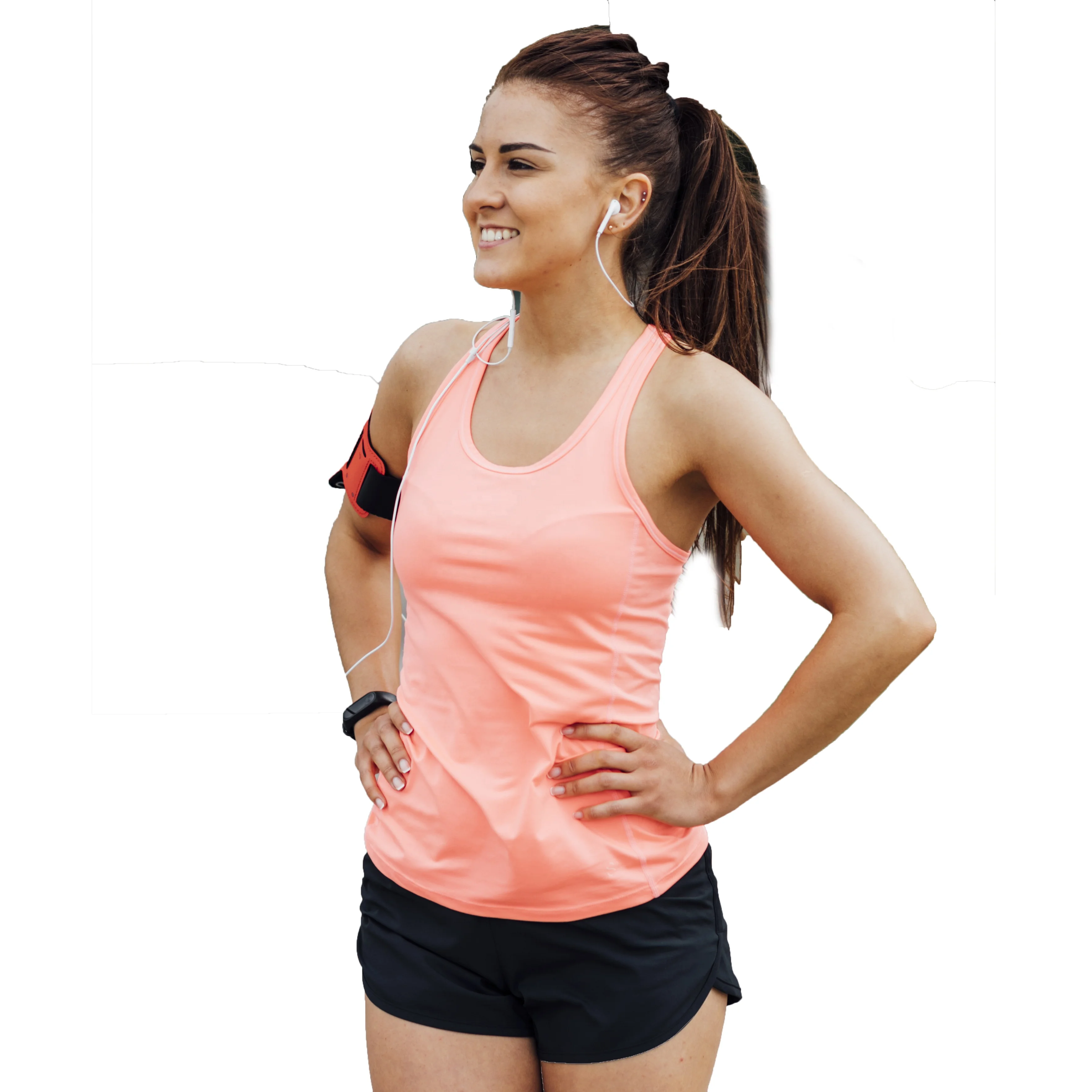 Summer Custom Logo Print Fitness Gym Sporty Sports Sportswear Woman Sleeveless Tops Cotton O-neck Tank Top For Women