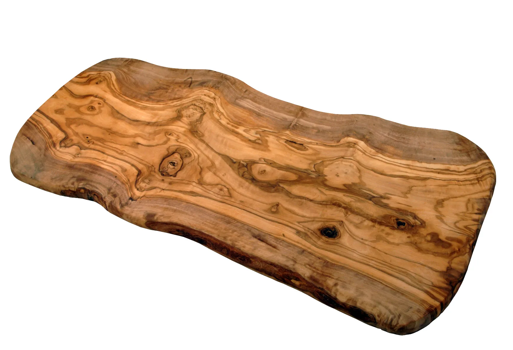 Rustic olive wood large chopping boards serving cutting board