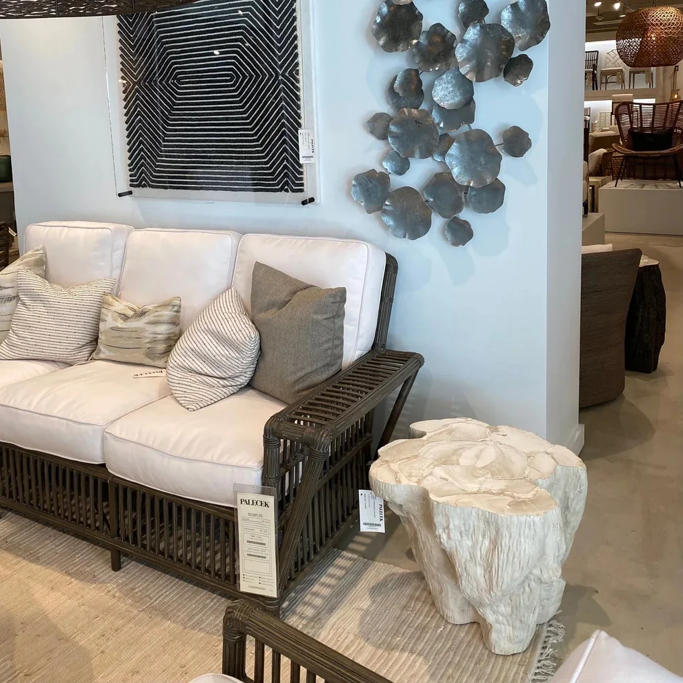 wabi-sabi design Glass fiber Reinforced Concrete  attractive shape side table  cafe table concrete table for living room