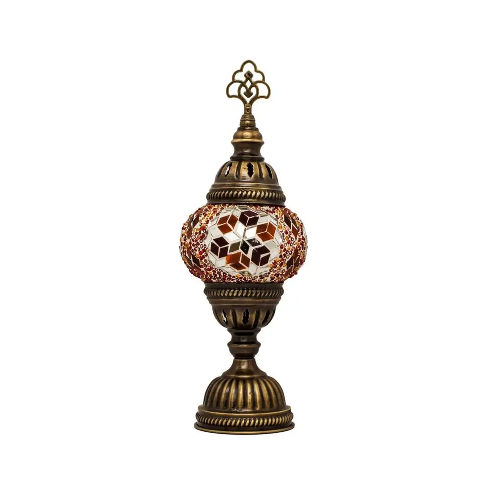 Authentic Handmade Mosaic Glass Table Top Lamps Turkish Hand Made Lamp Romantic Desk Lamp Handcrafted Lamp Anatolian Style Lamp