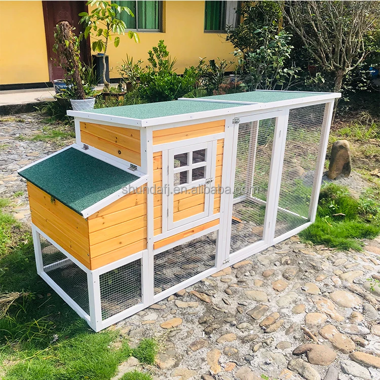 SDC033-01 Large Wooden Chicken Coop 	wooden Poulailler