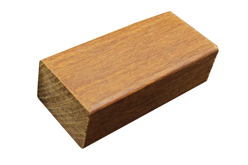 Heat Pressed Strand Woven Bamboo Beam Lumber Garden Bamboo Fence 30mm /38mm /47mm Width