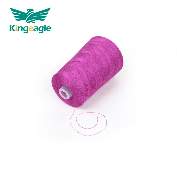Оптовая Продажа с фабрики Kingeagle Мягкая прочная пряжа 30S/2 хорошая эластичность 100% вискоза для домашнего текстиля