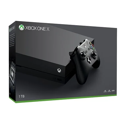В наличии консоль Xboxs One X 1TB с беспроводным контроллером: Улучшенный HDR родной 4K Ultra HD
