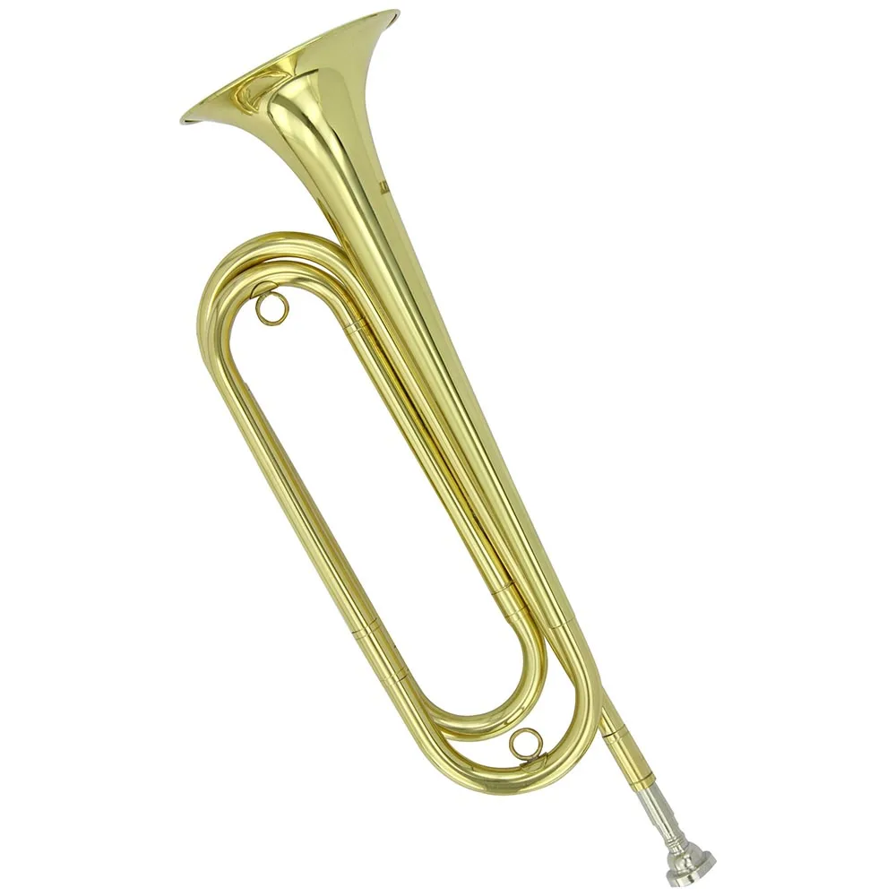 New Arrival Marching French Bugles Brass Plated Musical Accessories Marching Instruments BY CLICK PRODUCTS
