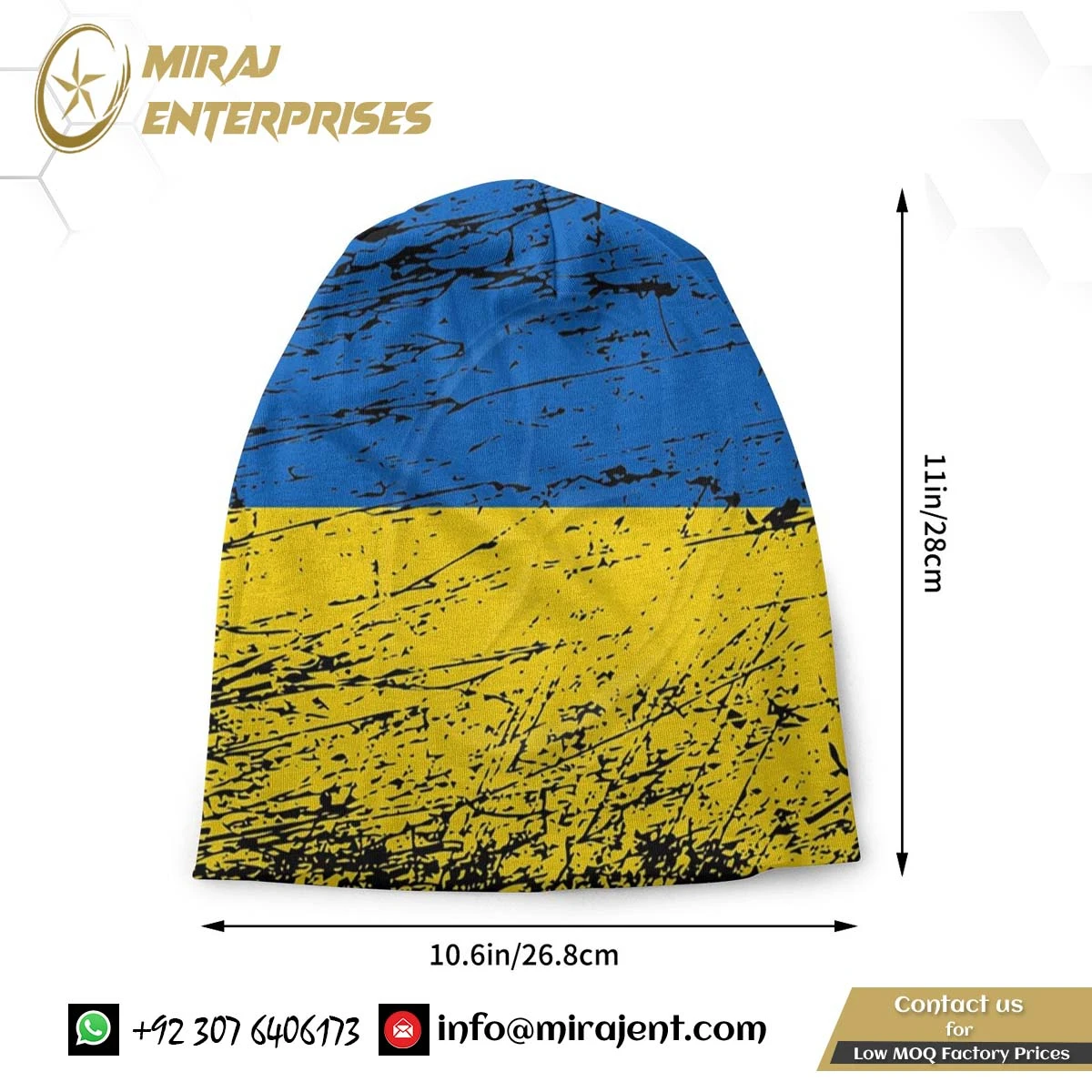 Unisex Cool Winter Warm Knitted Hat Adult Ukraine Bonnet Hats Ukraine Flag Ukrainian Beanies Caps For Men Women