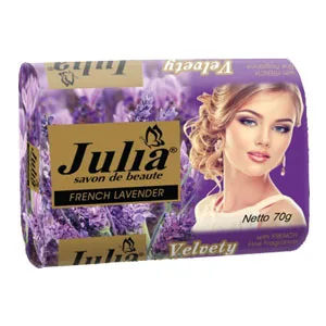 OEM Solid 70Gram New Product Top Selling White Rose French Lavender Bath Supplies Jasmine Yellow Rose Red Rose Julia Bar Soap