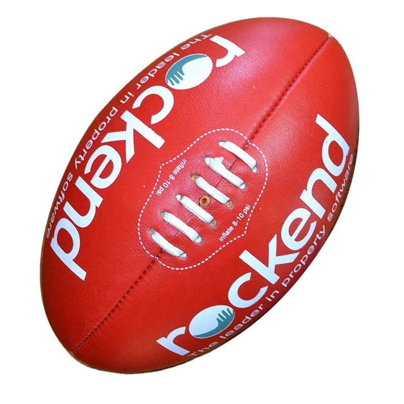 Direct from Factory Custom Logo Official AFL Ball High Quality Australian Rules Football