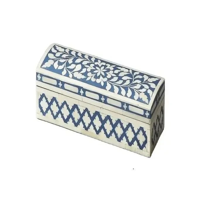 Премиальный дизайн инкрустация из кости и акриловая коробка сервировочный лоток горелка ручной работы по меньшей цене