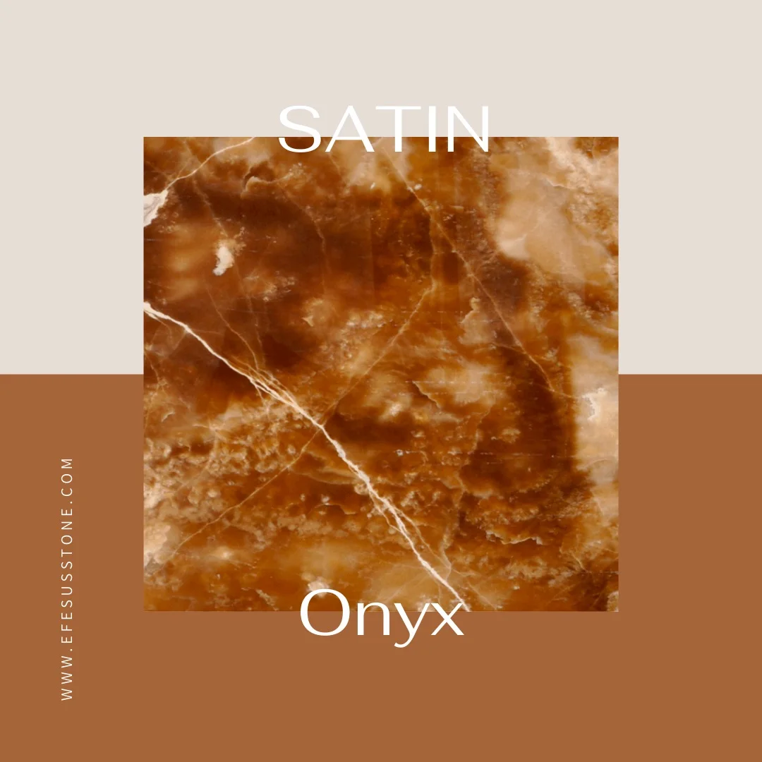 Hot Sale and Best Price ! Yellow Color %100 Natural Stone Satin Onyx Ready To Ship !