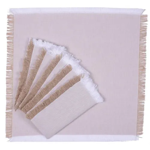 High Quality 2022 Latest Design 100% Cotton Cloth Table Napkins Customized Color Size Style Wholesale ODM