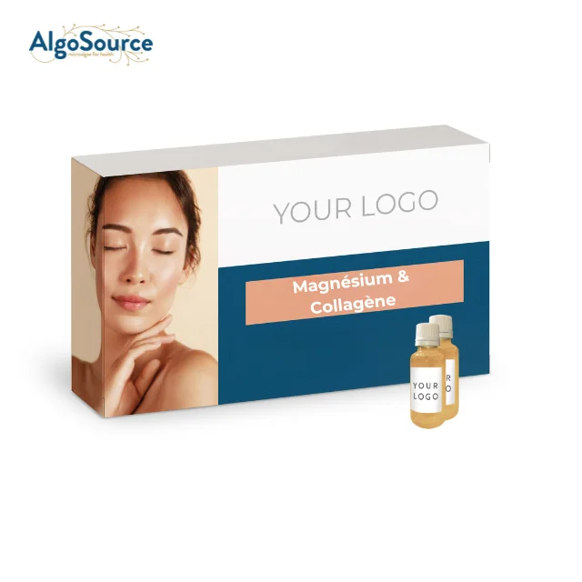 Healthcare private label OEM Beauty drink marine magnesium and collagen clinically studied