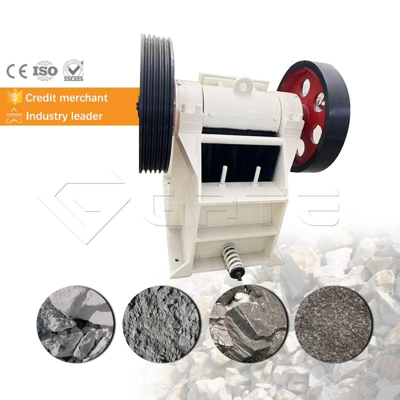 GATE Jaw Crusher Model Pe9001200 Rock Crushe Granite Stone Crushing Machine Small Scale Stone Crusher