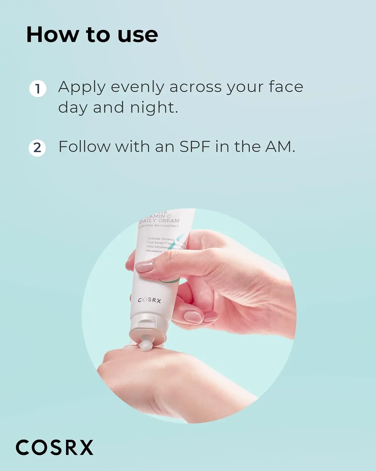 COSRX AHA BHA VITAMIN C Daily Cream Korean Skincare Facial Cream Anti aging Niacinamide Soothing Moisturizing Cream For Face