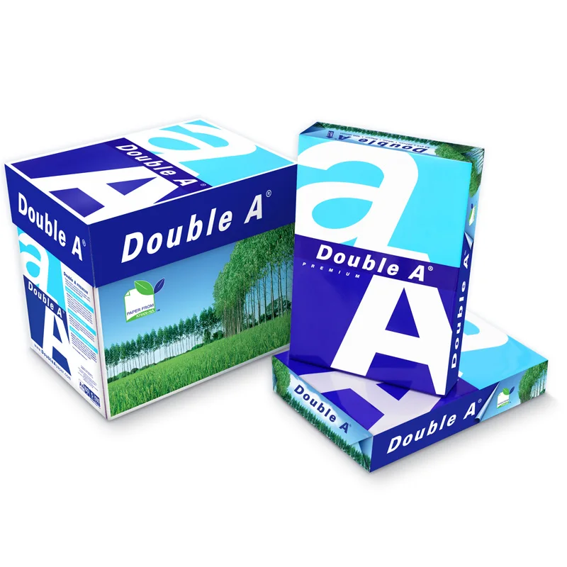 Quality cheap wholesale Wood Pulp Printing Paper white A4 size 500 sheets double  A a4 paper 70 80 gsm for sale