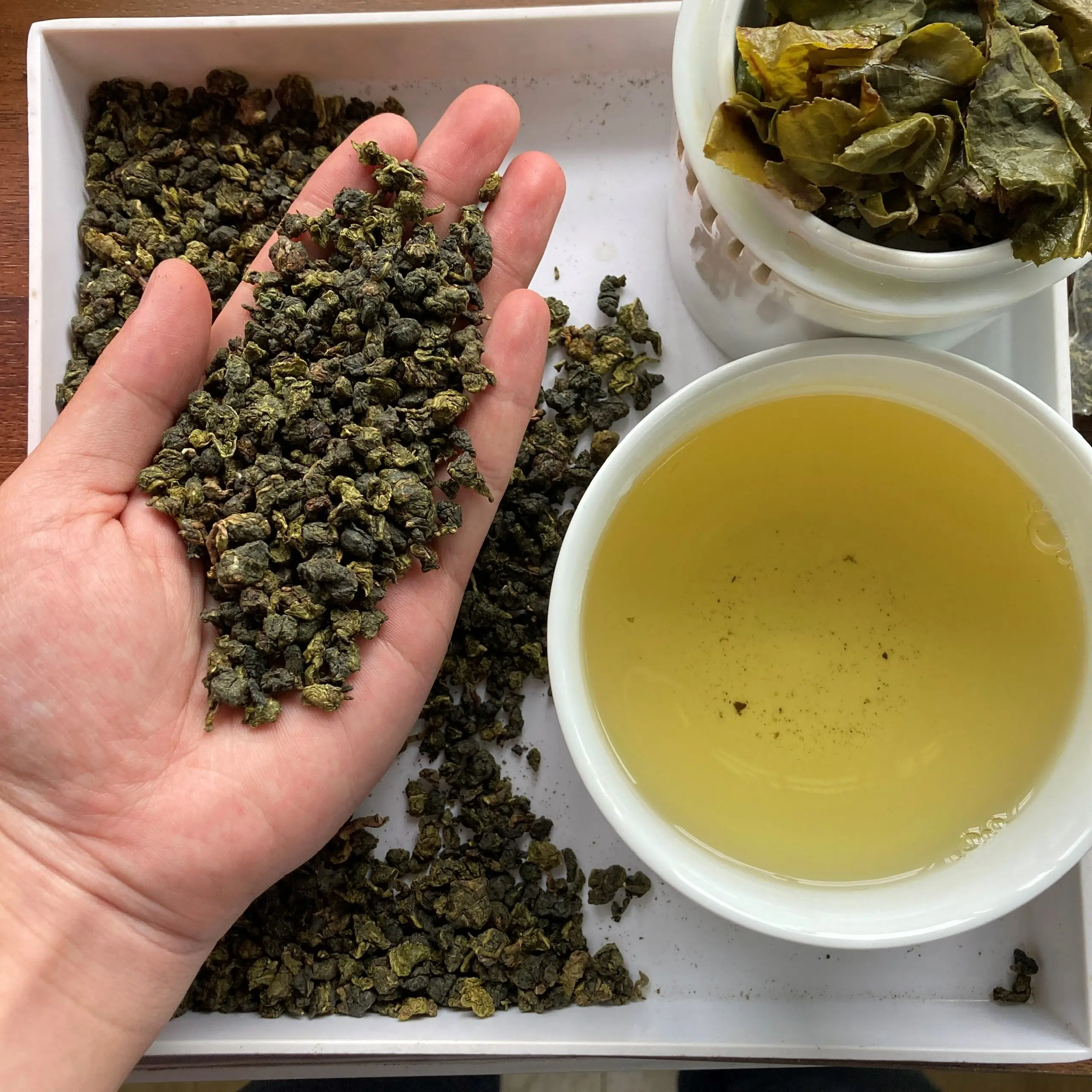 Oolong green tea high quality standard no pollution Vietnam origin