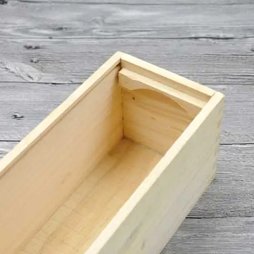 DIY sublimation Premium MDF Blank Wooden Wine Gift Box Hardboard Wine Storage Packaging Wood Box