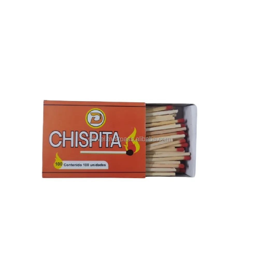 Best Selling Kitchen Matches with size 118 x 65 x 25 mm of 250 sticks high quality lighters used for residential kitchens