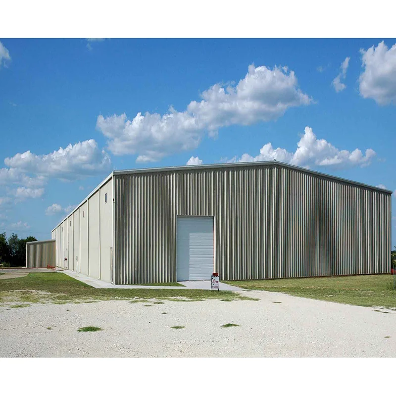 Hebei Sanhe Steel Structure steel prefab construction warehouse workshop plant for Modern steel structure industrial park