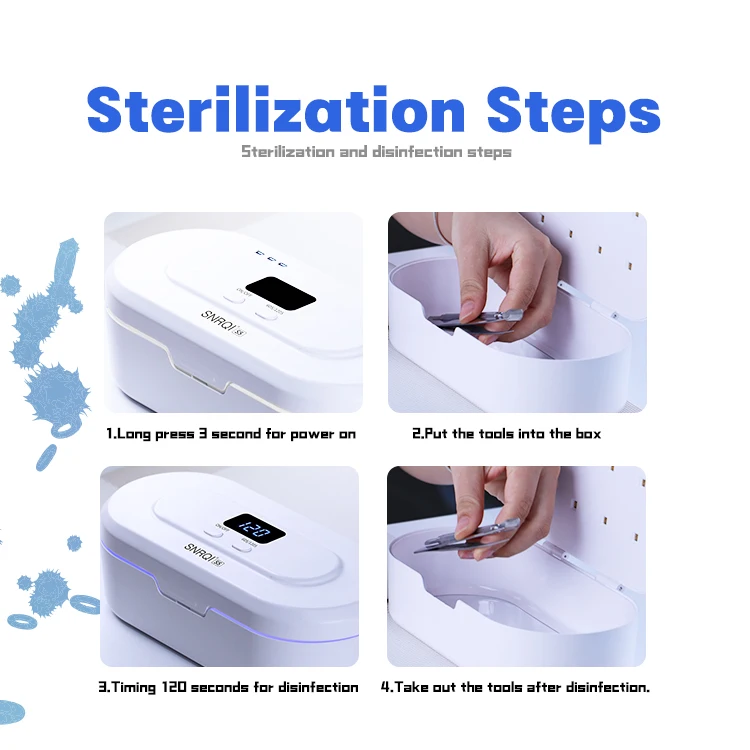 Новейшая светодиодная стерилизационная коробка Uvc для телефона дезинфицирующая зубная щетка стерилизаторы с