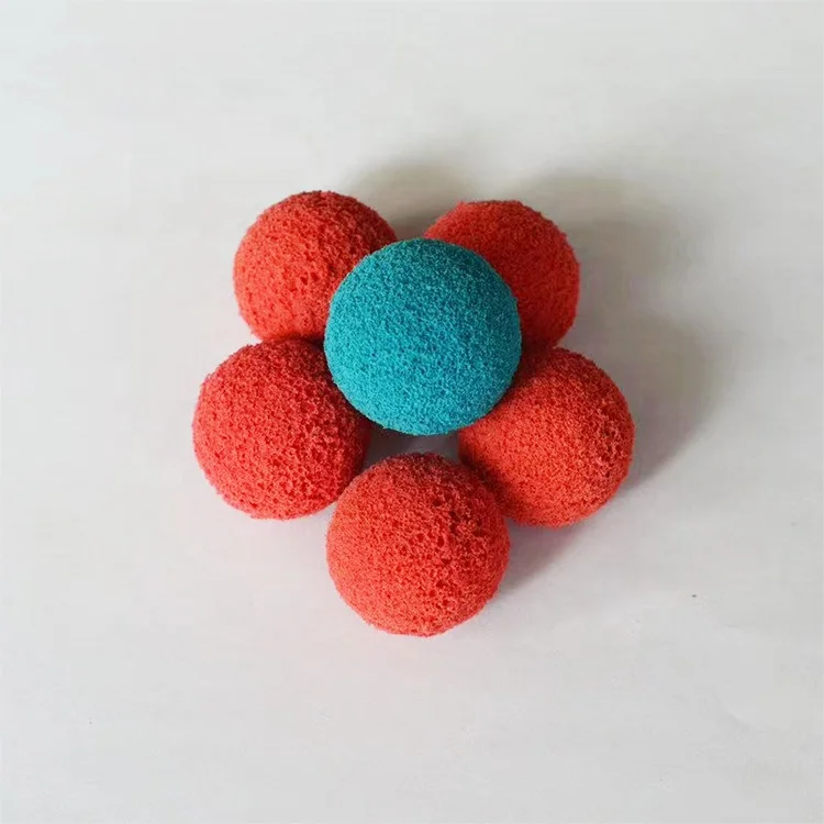 Trailer Pump Pipes Concrete Pump Pipes Condenser Hose Cleaning Sponge Ball