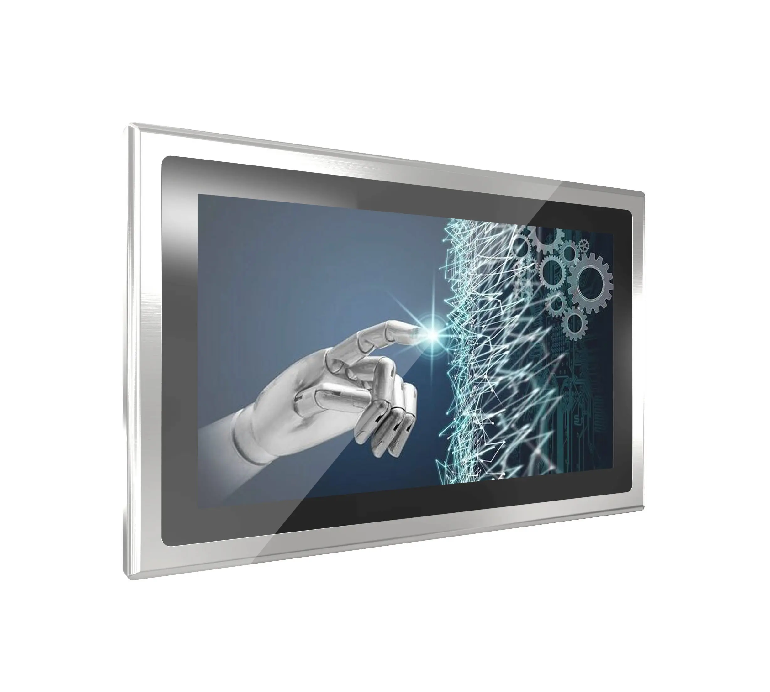 21.5 inch 24 inch 1500nits IP65 waterproof stainless steel touch screen panel PC for marine