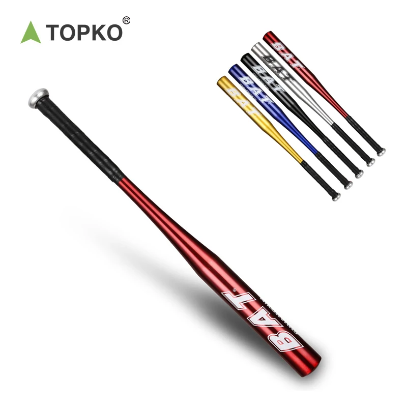 TOPKO Outdoor Sports Aluminum Alloy Baseball Bat Home Defense & Personal Self-Defense Soft Training Baseball Bat