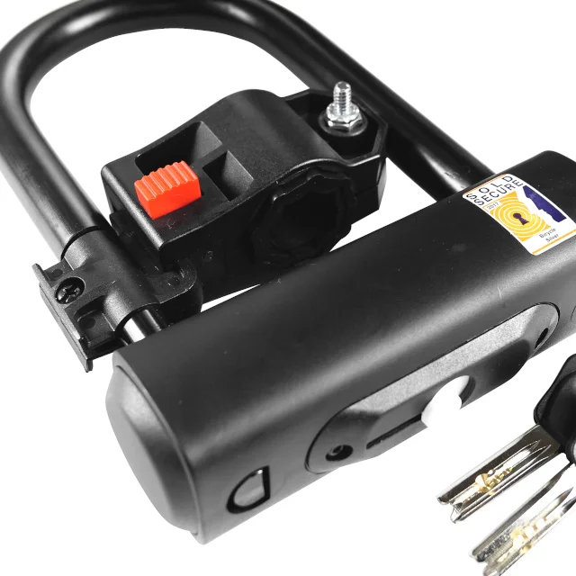 U-Shaped Locks for Bike/Motorcycle UK Sold Secure Mark Silver TW Dimple Key ABA 1.0 Kg Steel Material for Electric Bikes