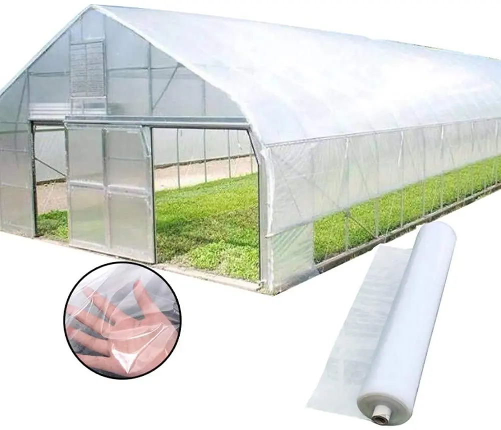 Wholesale UV Resistant Clear Film for Greenhouse Cover Replacement Good Protection and Clarity High Quality