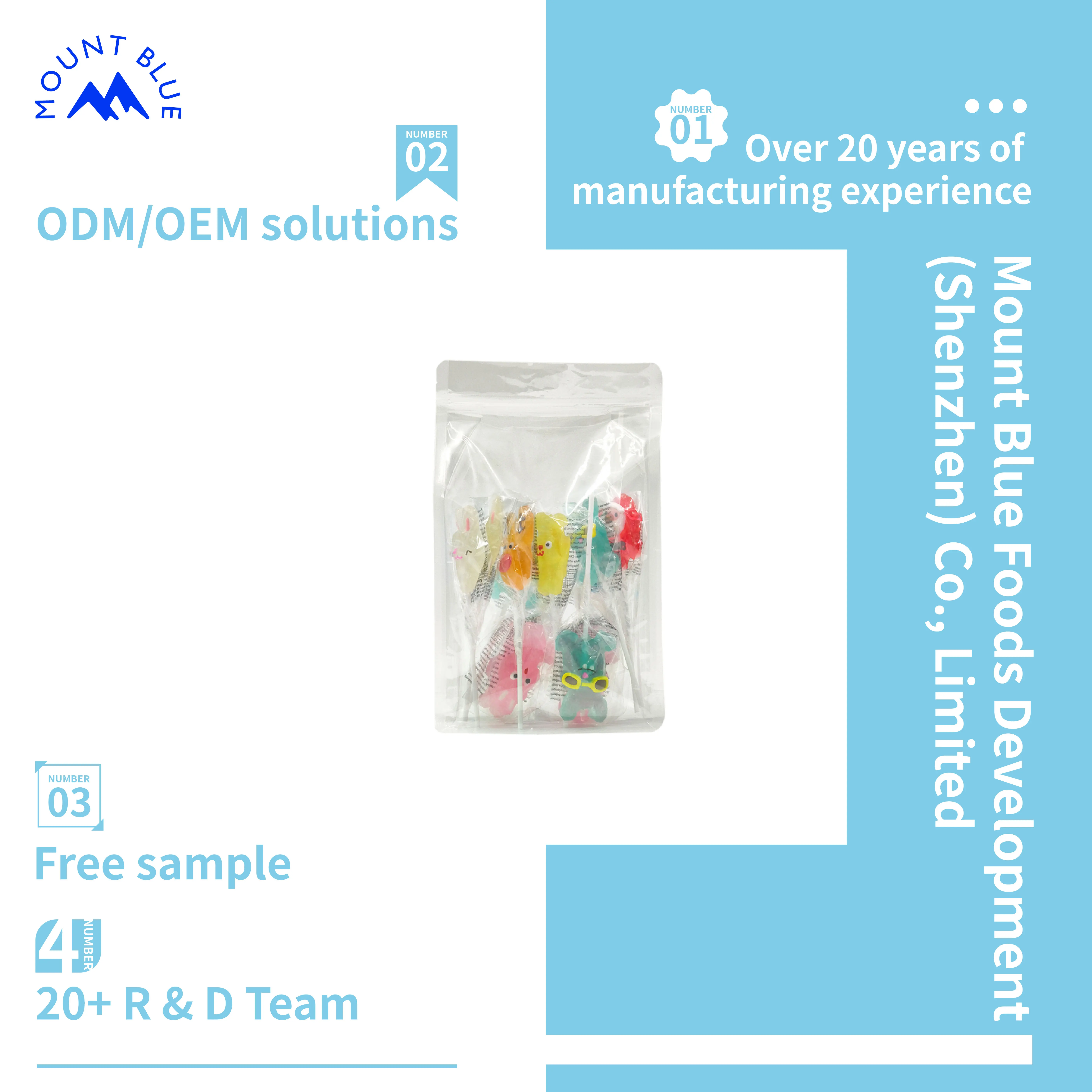 Custom Decorated Easter Hard Sweet Candy Lollipop