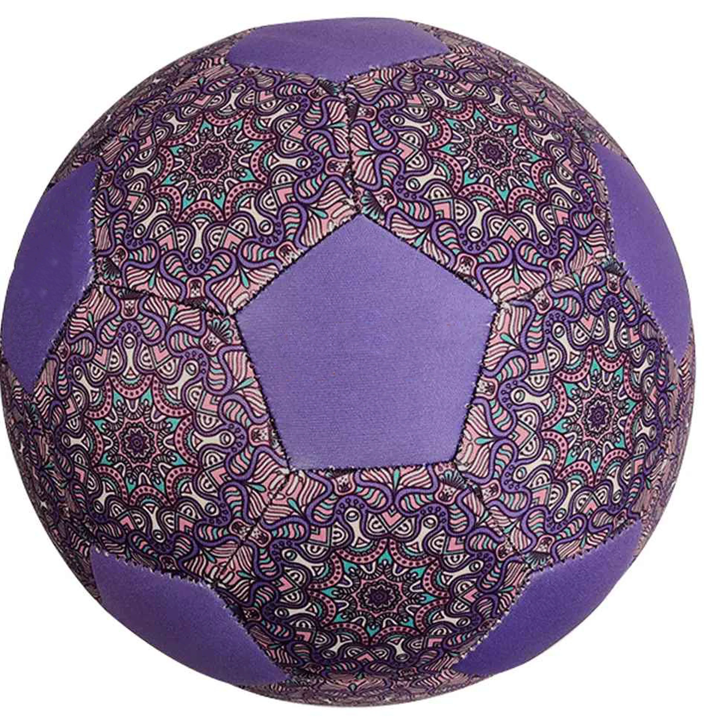 High Quality Waterproof Machine Stitched Nylon Wound Leather Sports Football Neoprene beach Soccer Ball for sports
