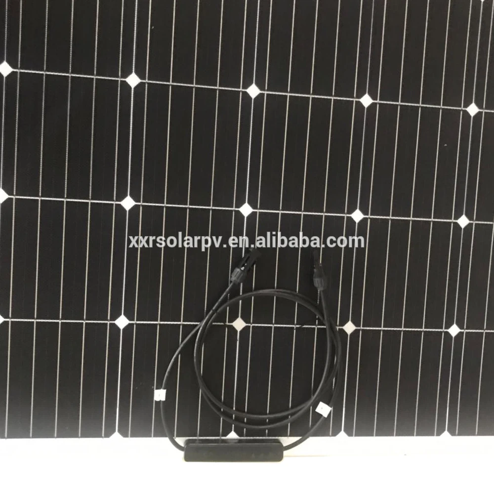 flexible solar panel 250w 40v 860*1380mm ETFE durable solar panel for boat, balcony, rv, car