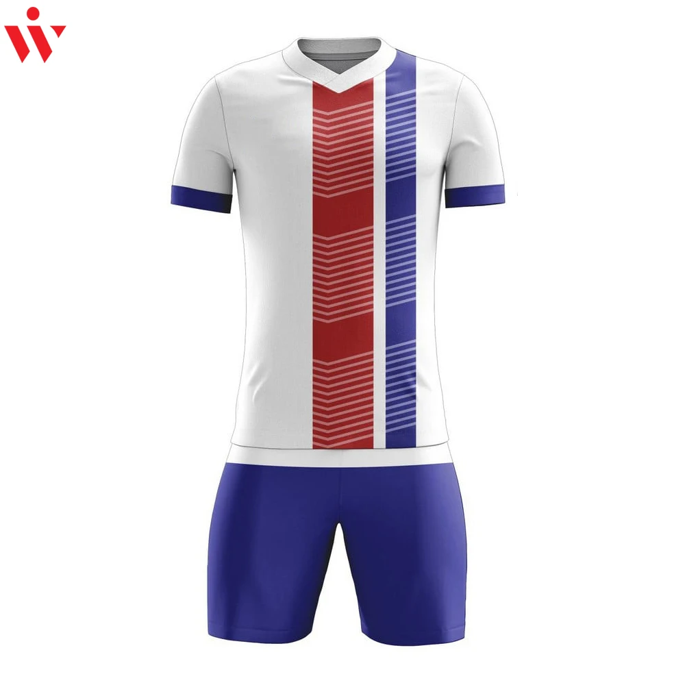 Boys Soccer Uniform Wholesale New Club Team Custom Football Jerseys Football Soccer Sets For Men