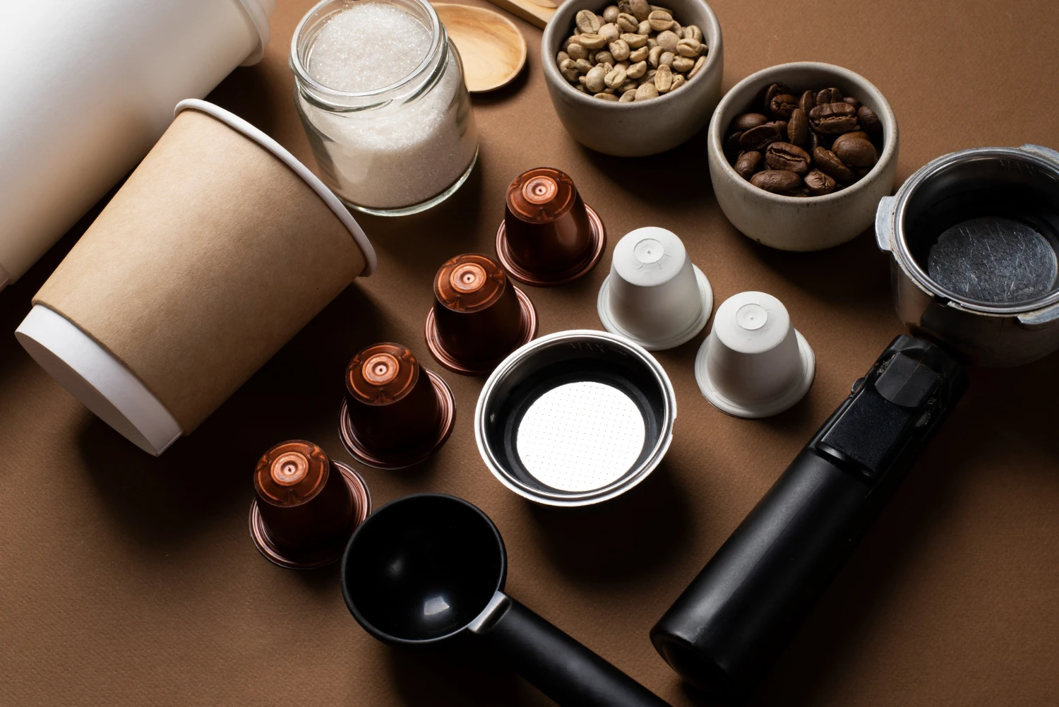 Wholesale Coffee - Compatible Nespresso Coffee Capsules - Blend of Arabica and Robusta - Box of 100 Capsules