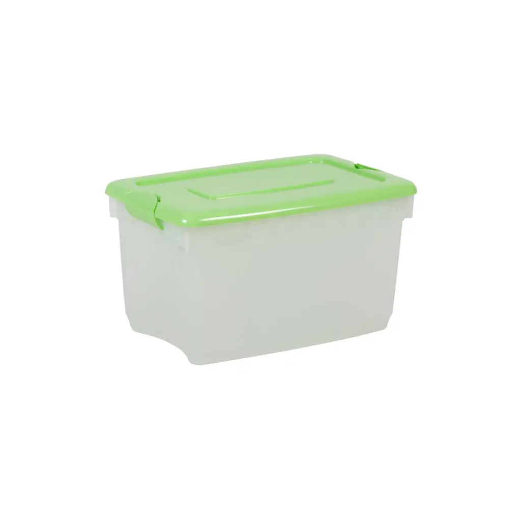 Space saving Colorful Creative Design Multipurpose Plastic Storage Box Container Storage box With Lid W265 x D300 x 465 mm