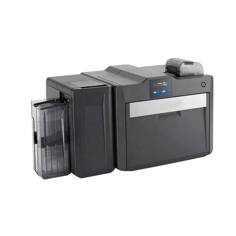 HDP 6600 polycarbonate printer 600 dpi access control Card Printer Encoding pvc magnetic ID card printer