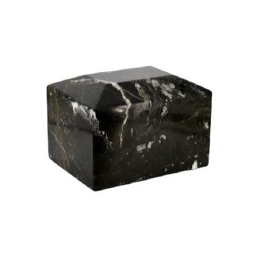 Rectangular Onyx Marble Urns, Classic marble urns for ashes, Handcrafted onyx marble urns