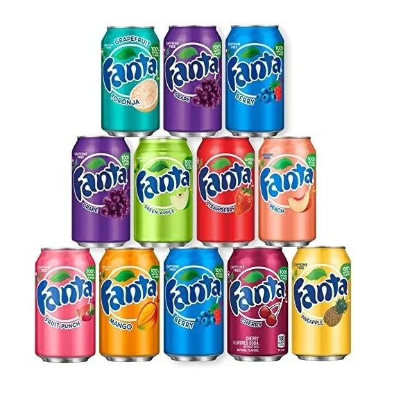 Fanta drinks Fanta soda Fanta soft drink beverage