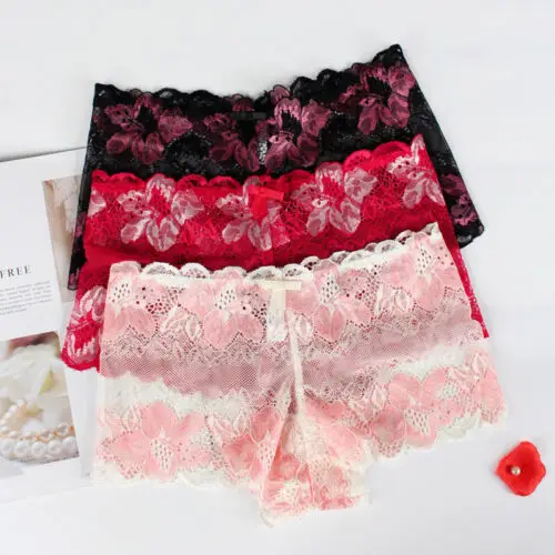 OEM And ODM Women Sexy Lingerie Ladies Lace French Knickers Panties Briefs Shorts Underwear