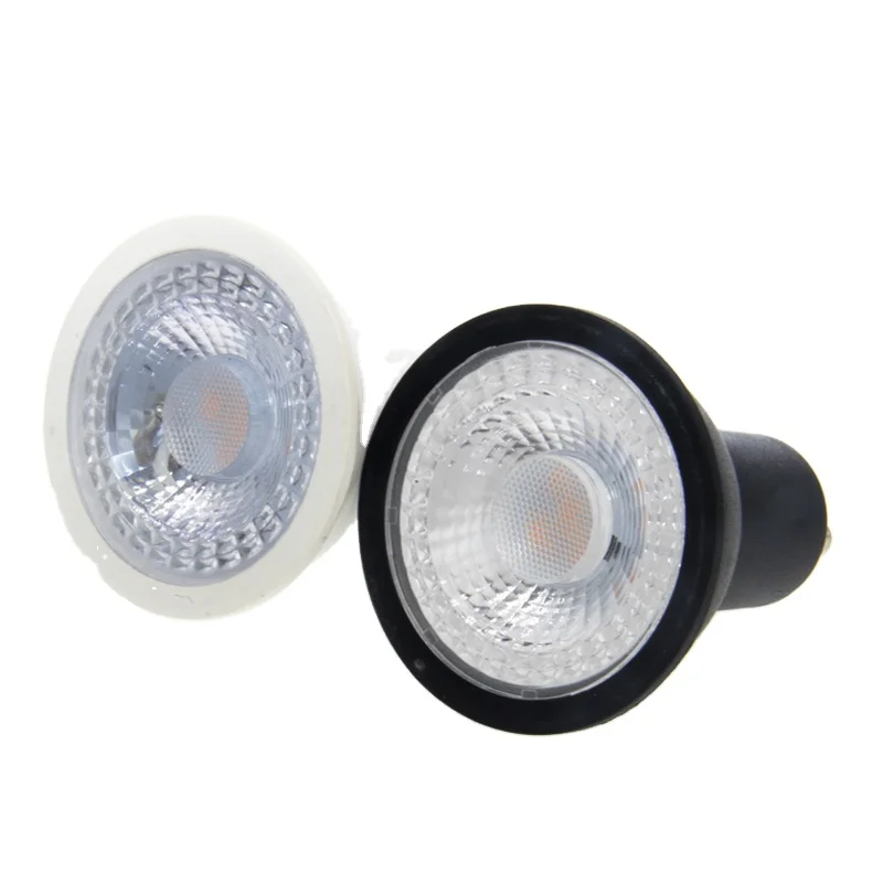 GU10 Spotlight bulb Aluminium IP44 Led Spot Lamp Light Flicker Free Cob Gu10 Led Bulb 5W Dimmable Gu10 Spotlight