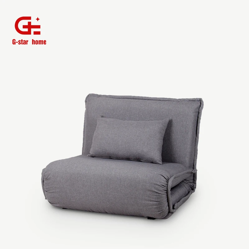 Floor Lazy sofa bed Soft sofa outdoor sofa Foldable with Pillow