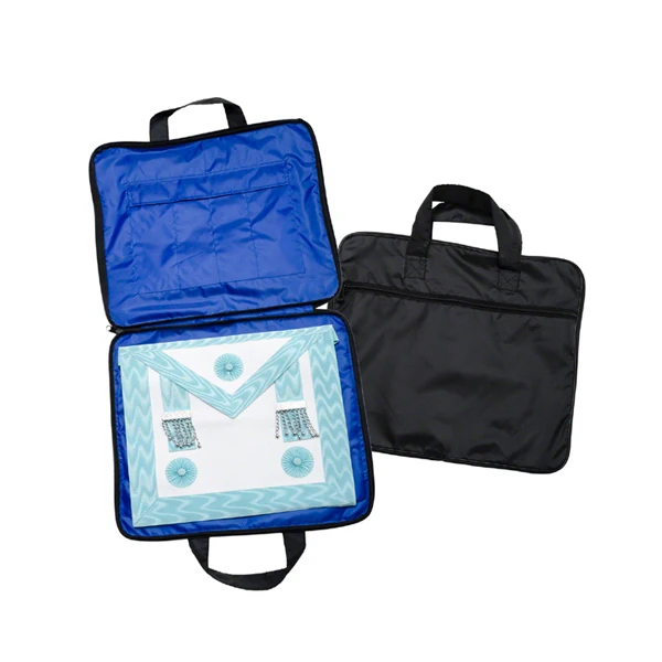 Masonic Regalia Past Master Embroidered Apron & cuffs set Metallic Threads Embroidered Craft Provincial Rank Regalia Officers