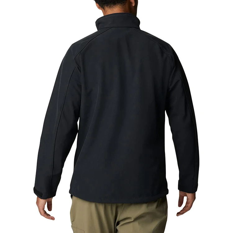 New Custom Design Winter Work Wear Men Windproof Waterproof Fleece Lined Zip up Soft Shell Jacket