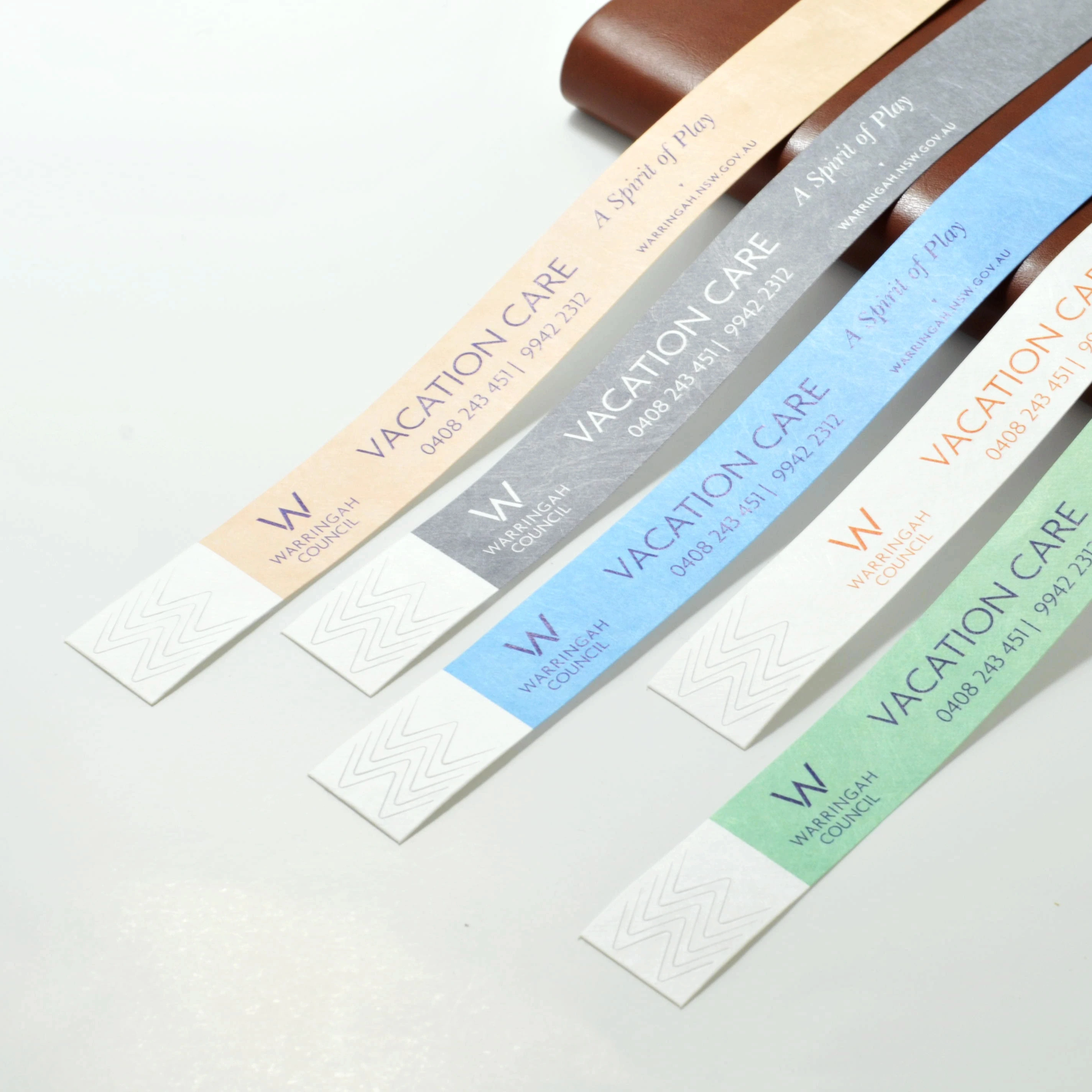 Event festival Wristband dupont TYVEK paper bracelet waterproof disposable tickets promotion club party supplies one time use