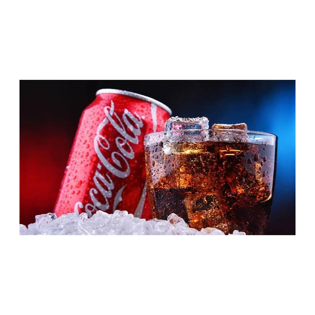 Coca Cola 330 мл банки бутылки кока-колы цветная упаковка с полкой для веса нормального коричневого происхождения