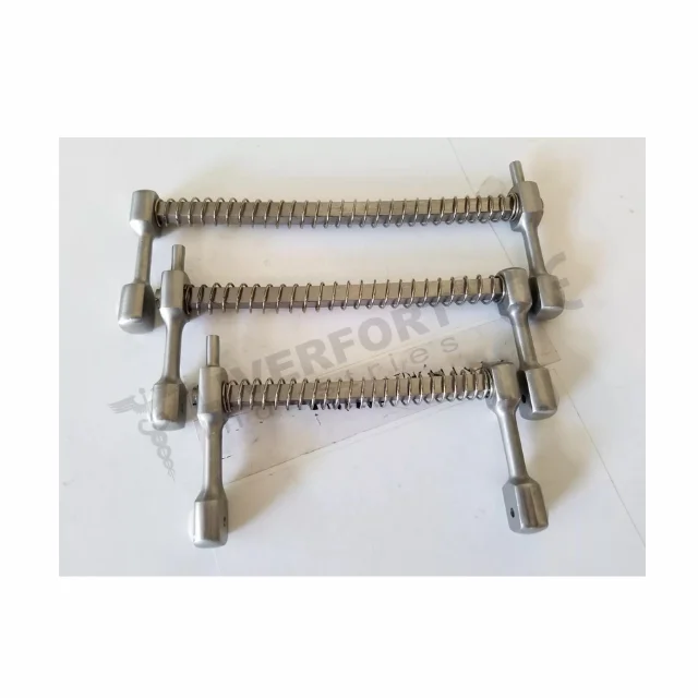 TOP Quality 4 Pcs Veterinary Surgical Instruments-Canine Mouth Opening Gag Set (S M L XL German Stainless Steel CE ISO Certified
