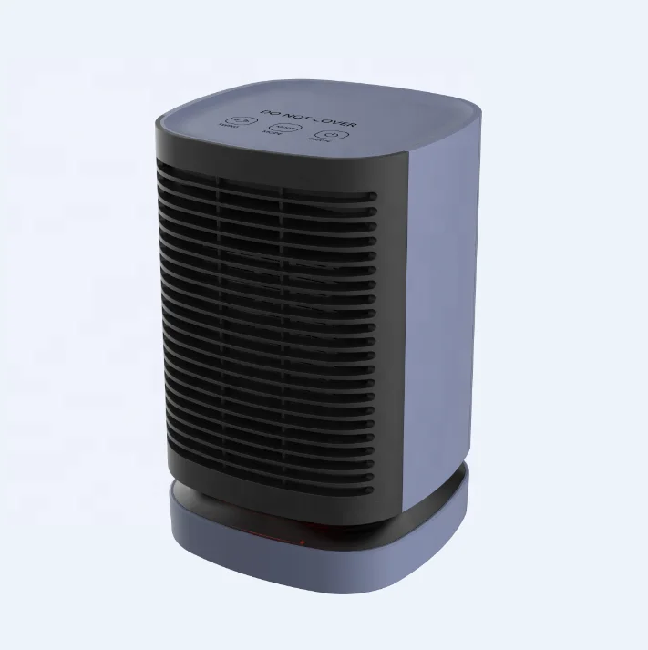 guangdong domestic appliance 1000W portable electric space fan heaters room with tip over protection