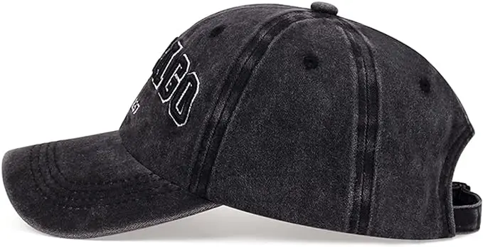 Wholesale 6 Panel America 3d Embroidered Logo Vintage Caps Washed Cotton Sun Visor Sports Hat Baseball Cap Washed Dad Hat