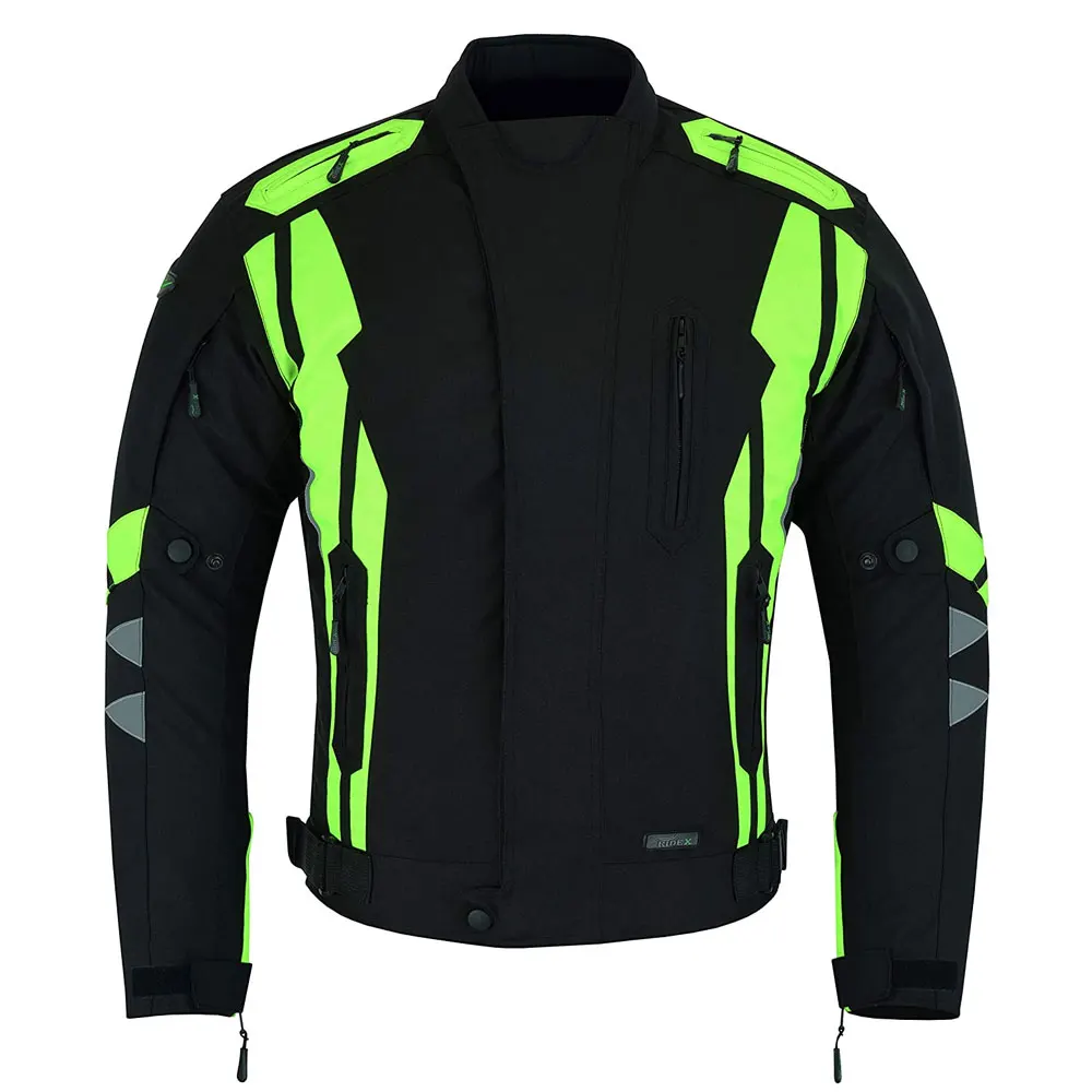 Customized Top Quality Factory Made Men Motorbike Jackets Low Price Wholesale Design Men Motorbike Jackets